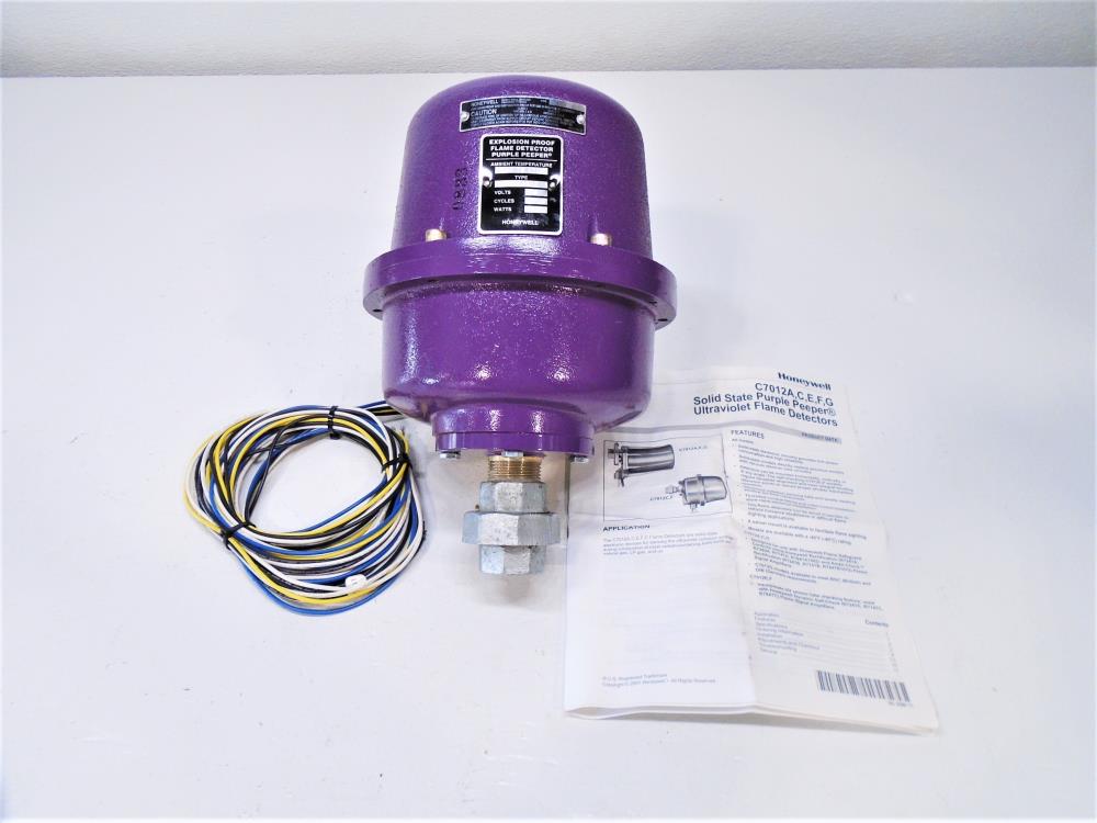 Honeywell Explosion Proof Purple Peeper UV Flame Detector, C7012F1052